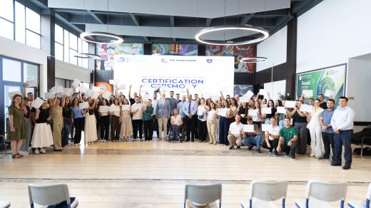 Certification Ceremony for the Kosovo Digital Skills Training Pilot